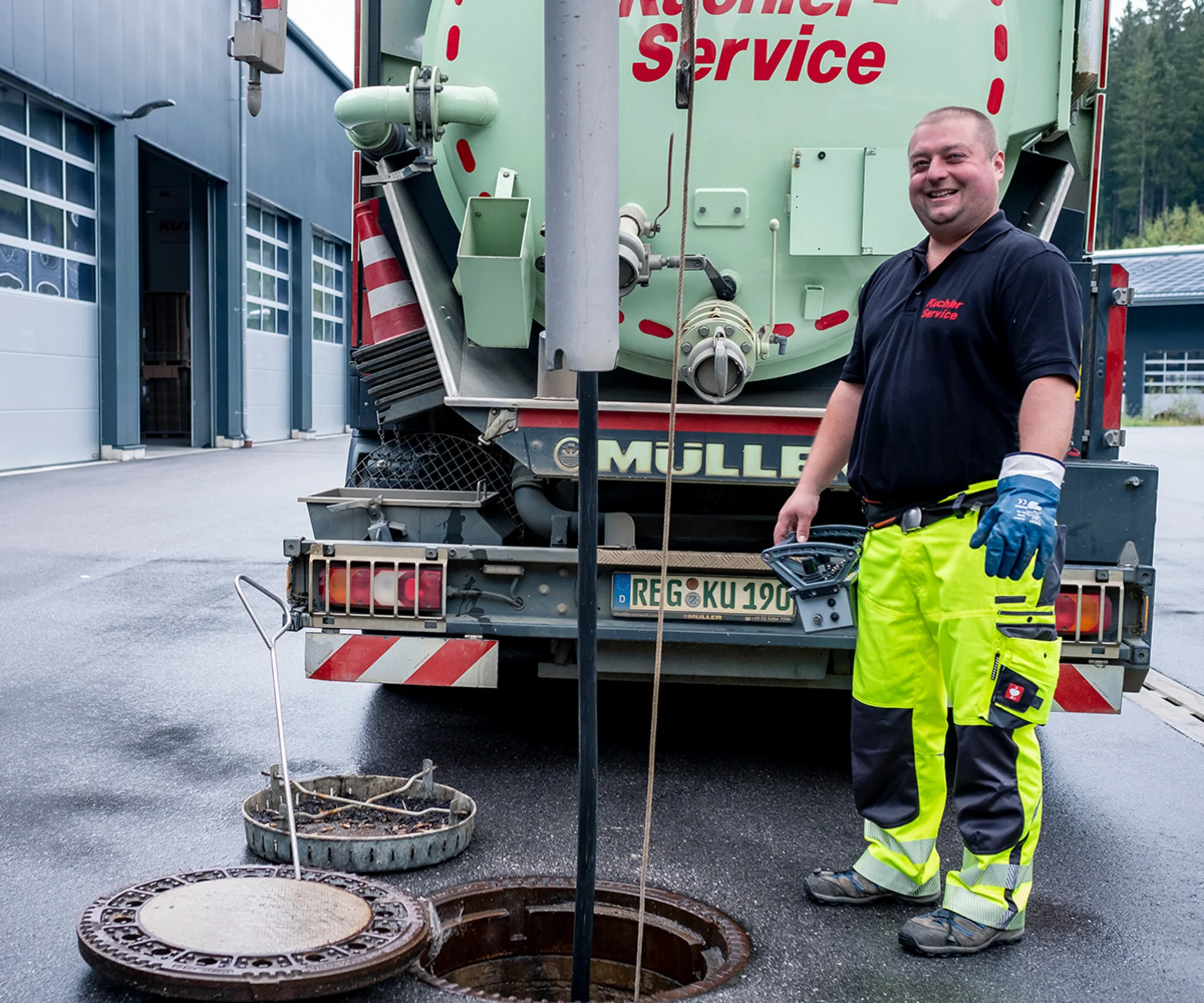 Ablauf der Entsorgung mit Kuchler